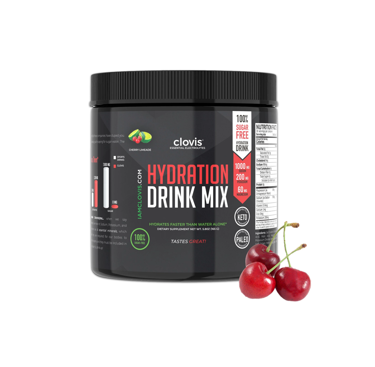 Essential Electrolytes Hydration Drink Mix - Clovis