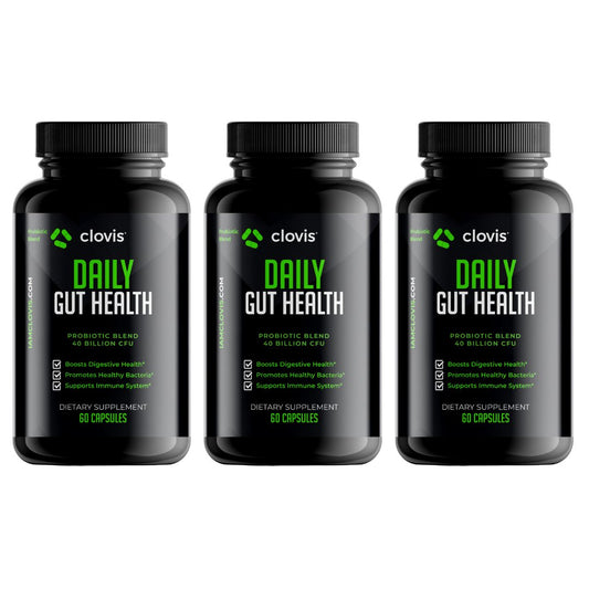 3 Bottles - Daily Gut Health - Clovis