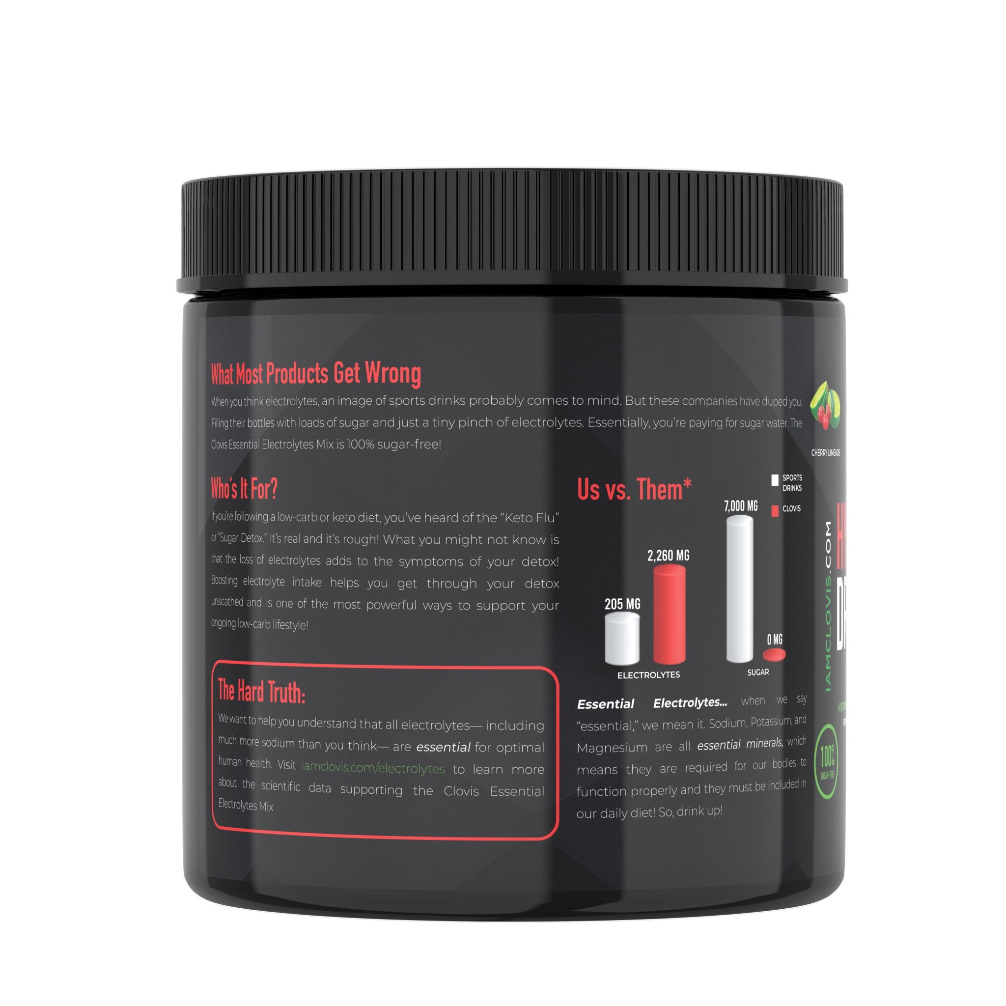 Essential Electrolytes Hydration Drink Mix - Clovis