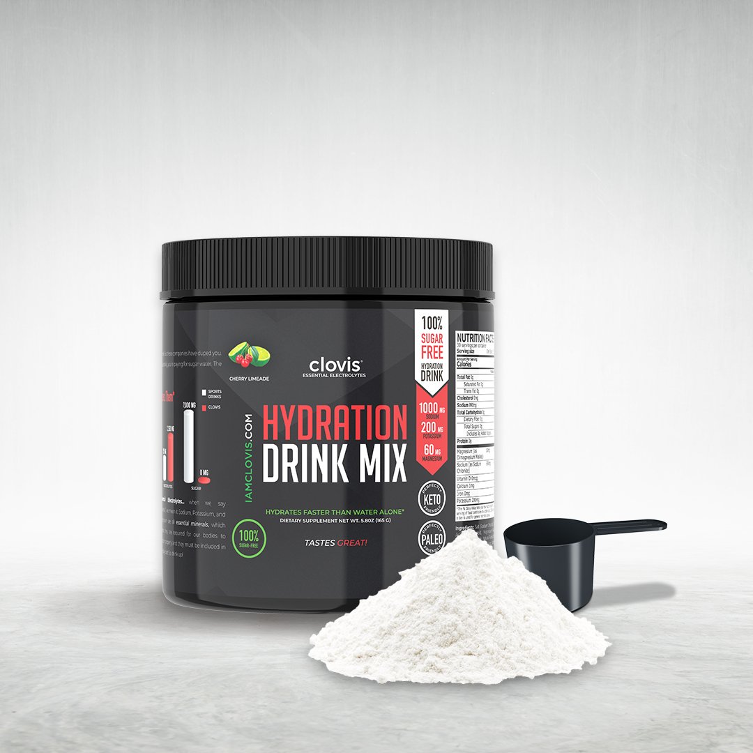 Essential Electrolytes Hydration Drink Mix - Clovis