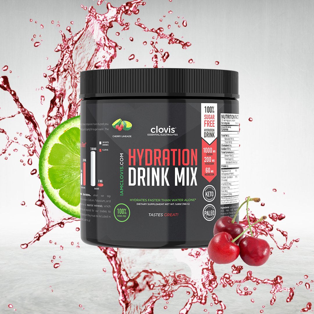 Essential Electrolytes Hydration Drink Mix - Clovis