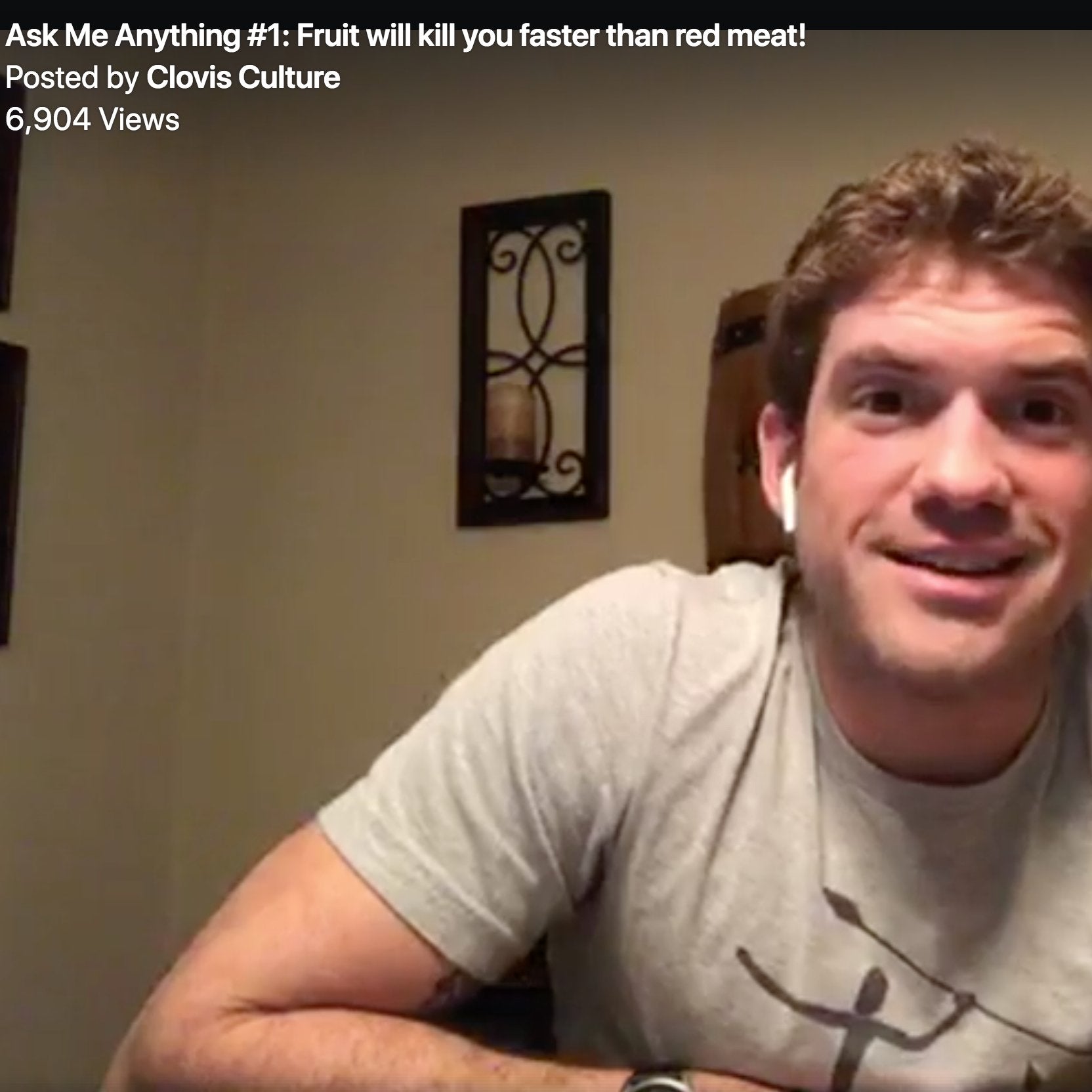 Fruit Will Kill You Faster Than Red Meat! Live AMA #1 - Clovis