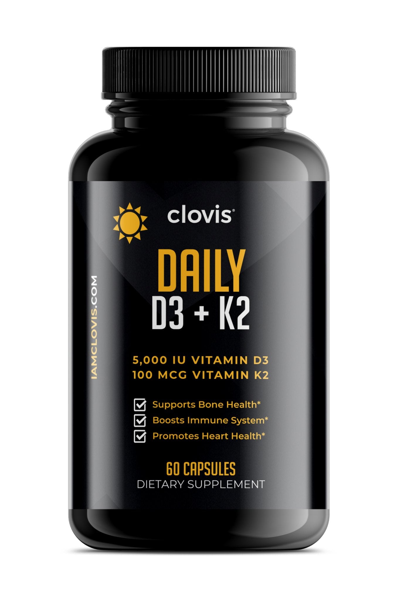 Daily D3 + K2 Capsules - Clovis