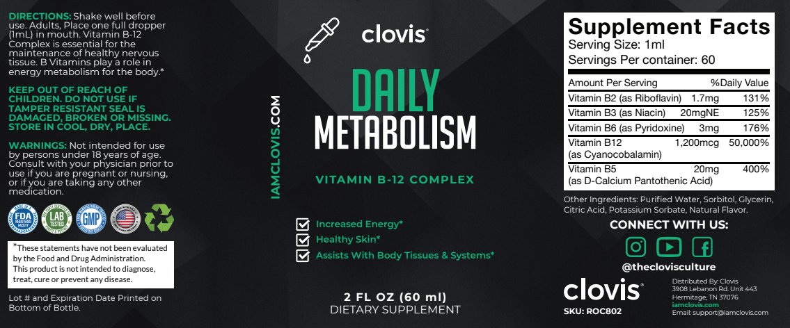 Daily Metabolism - Clovis